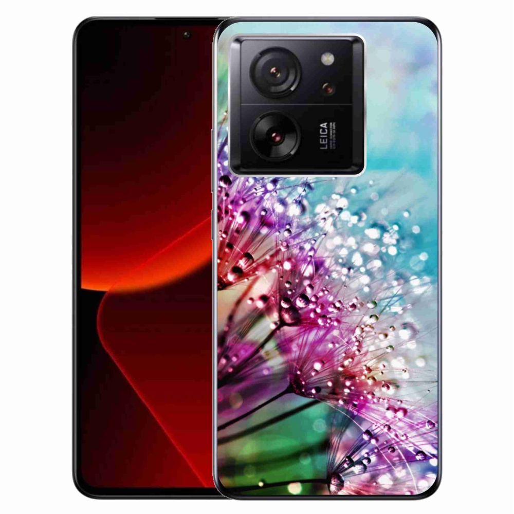Gelový kryt mmCase na Xiaomi 13T/13T Pro - barevné květy