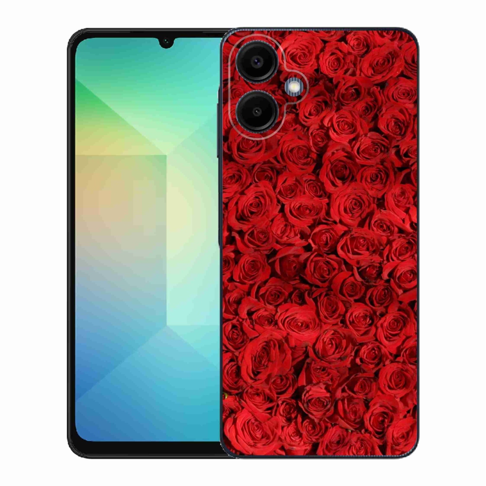 Gelový kryt mmCase na Samsung Galaxy A06 4G - růže