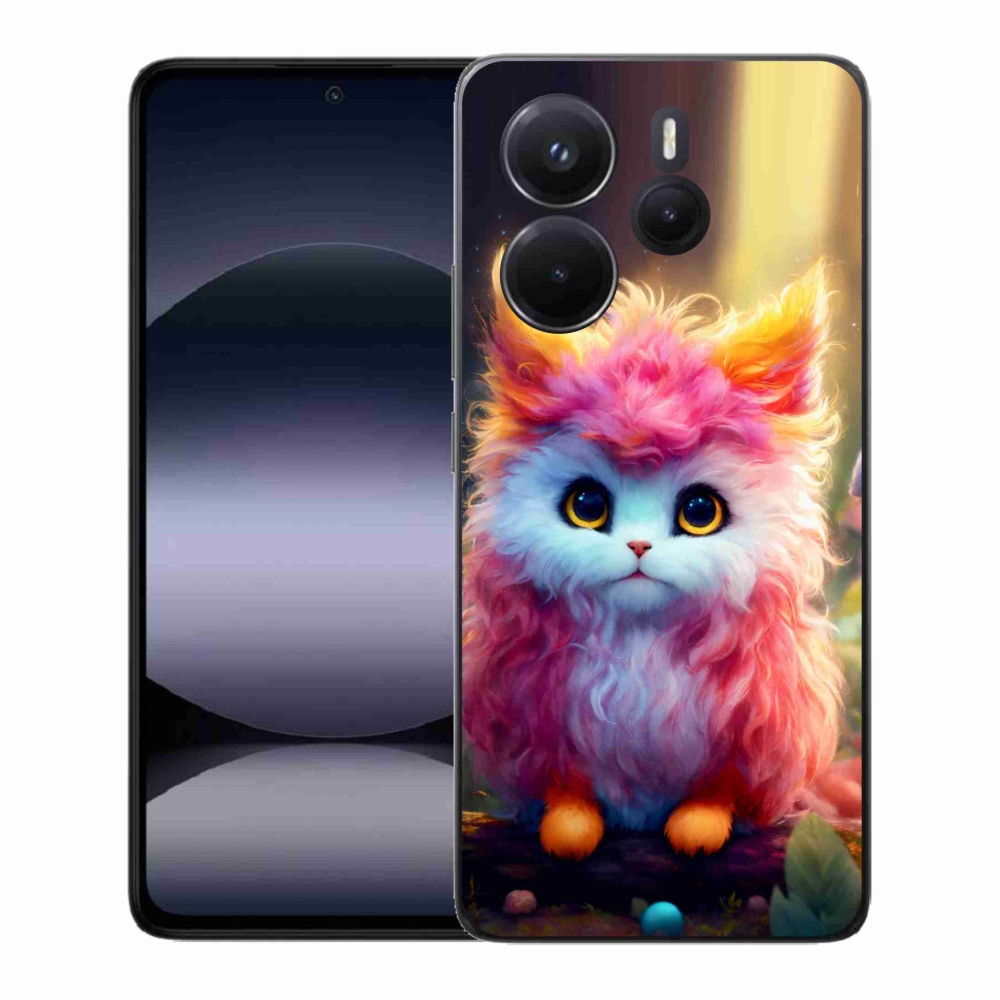 Gelový kryt mmCase na Xiaomi Redmi Note 14 - roztomilé kotě 5