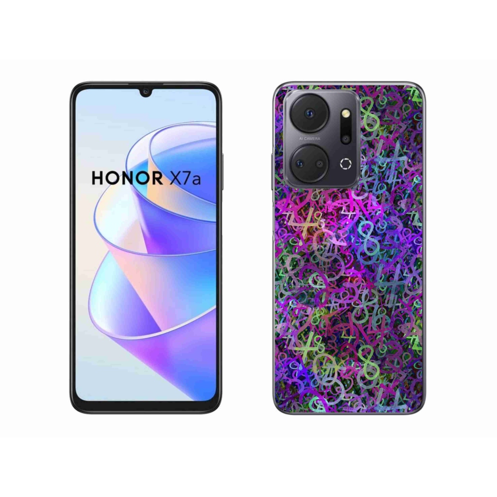 Gelový kryt mmCase na Honor X7a - abstraktní motiv 25