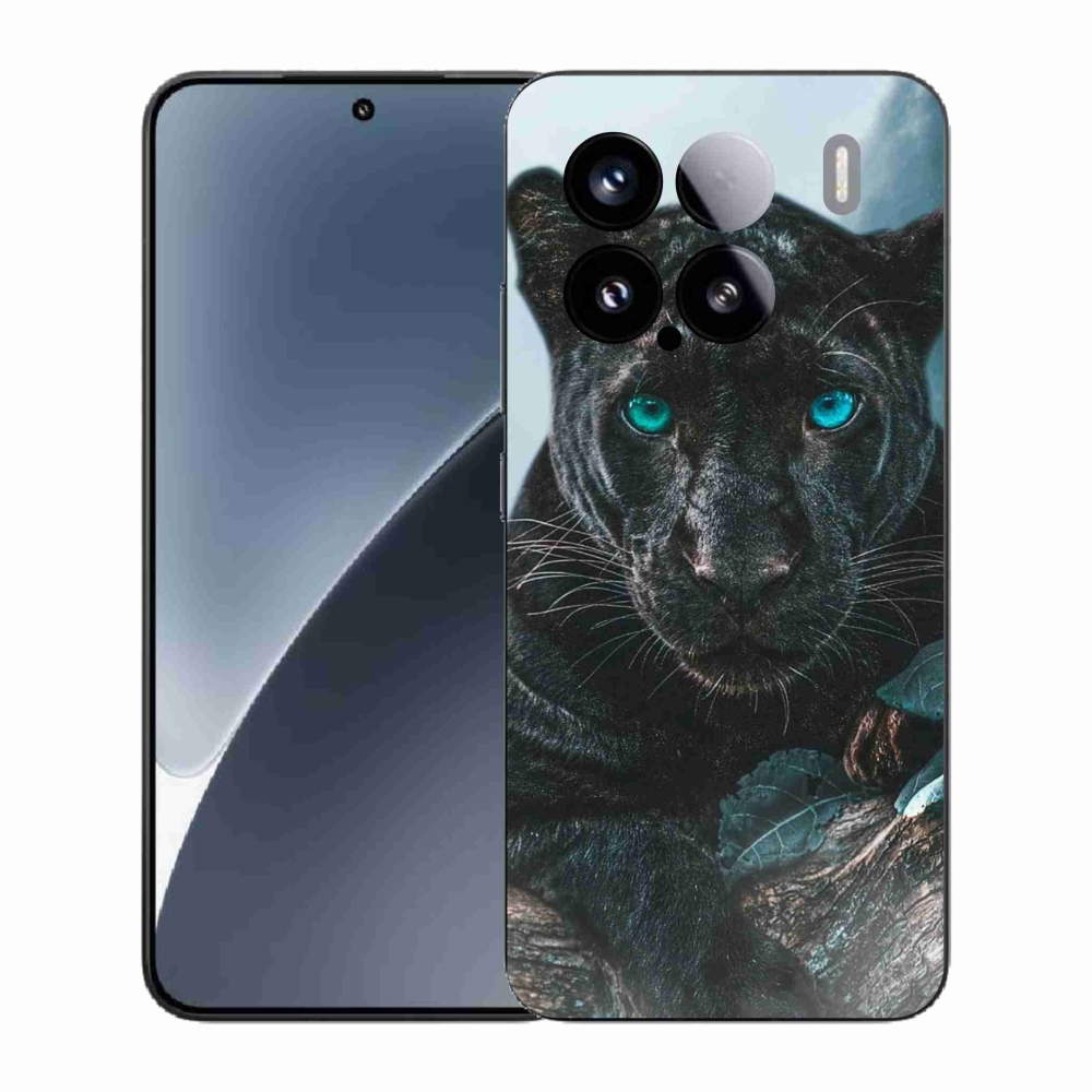 Gelový kryt mmCase na Xiaomi 15 - černý panter