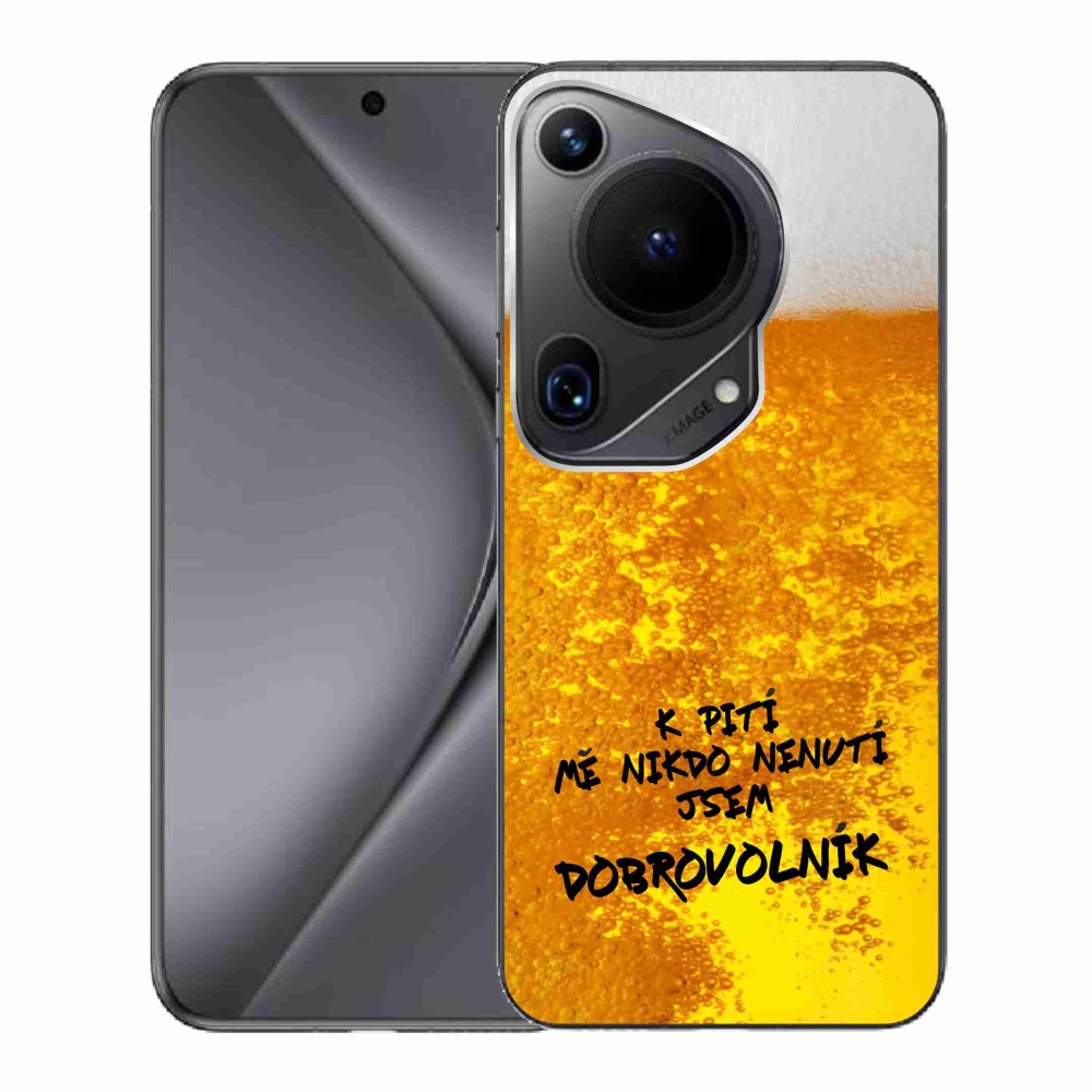 Gelový kryt mmCase na Huawei Pura 70 Ultra - pivní motiv 4