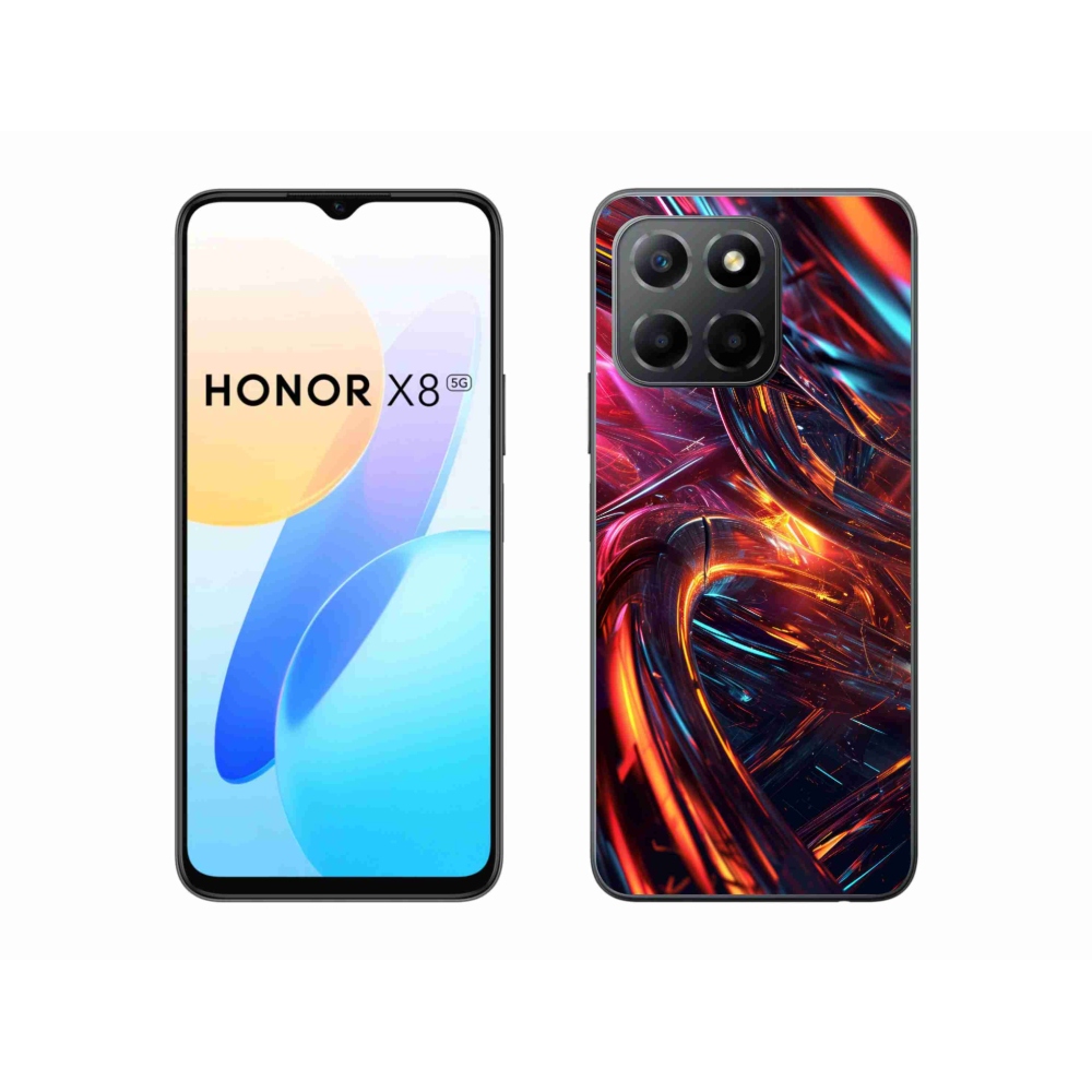 Gelový kryt mmCase na Honor X8 5G - abstraktní motiv 10