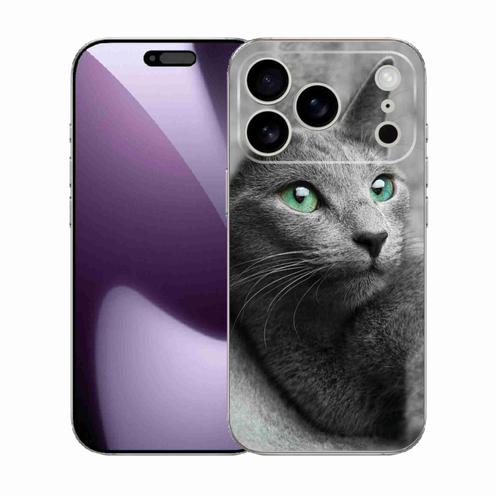 Gelový kryt mmCase na iPhone 17 Pro - kočka 2