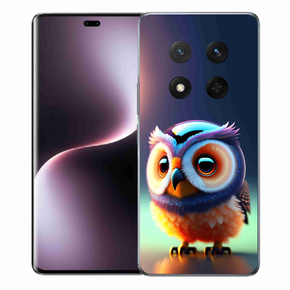 Gelový kryt mmCase na Honor Magic 7 Lite 5G - sovička