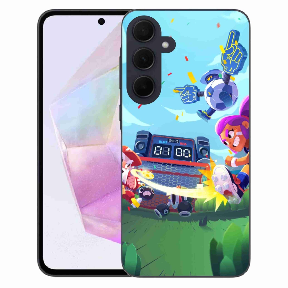 Gelový kryt mmCase na Samsung Galaxy A35 5G - brawl stars 1