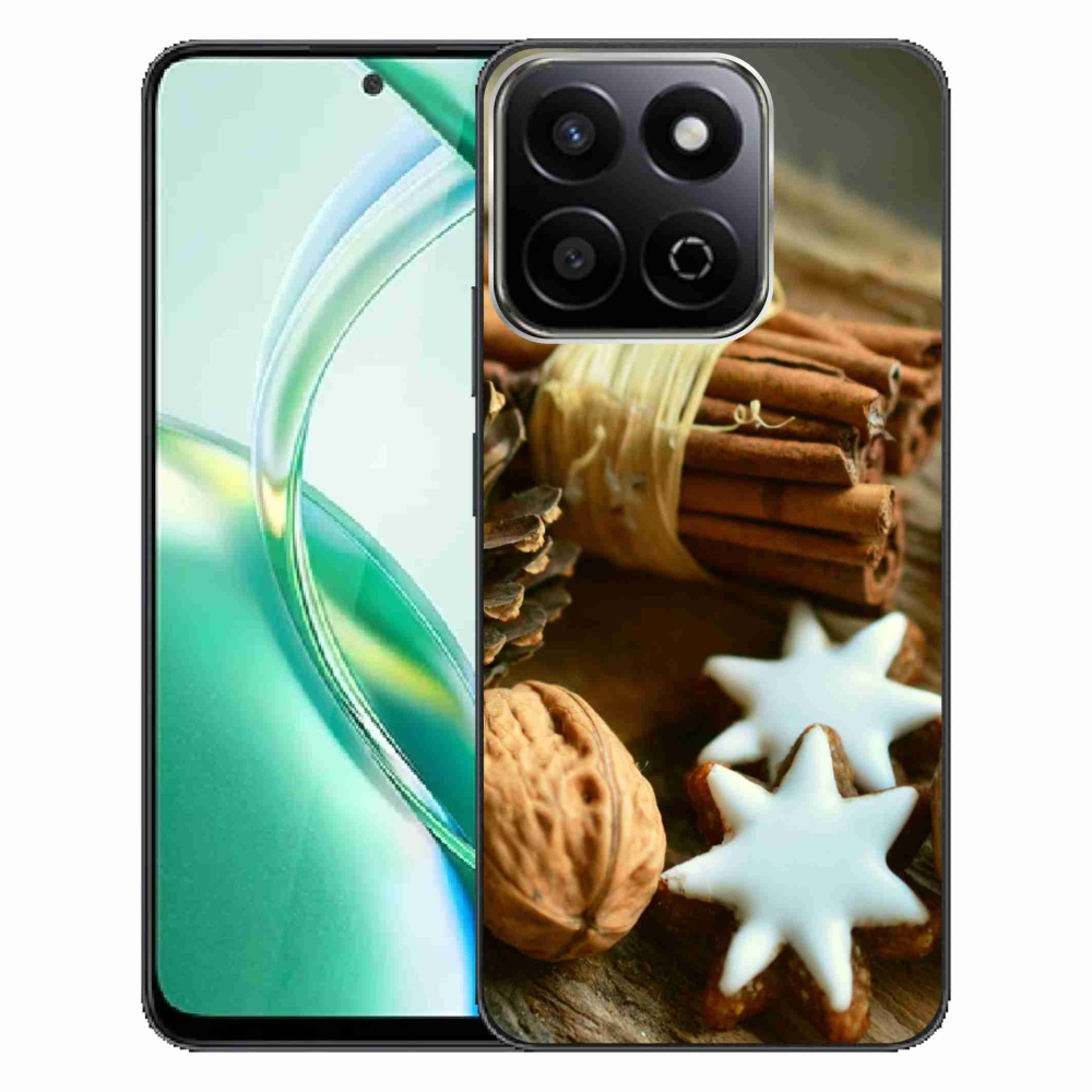 Gelový kryt mmCase na Honor 200 Smart 5G - skořice a perníčky