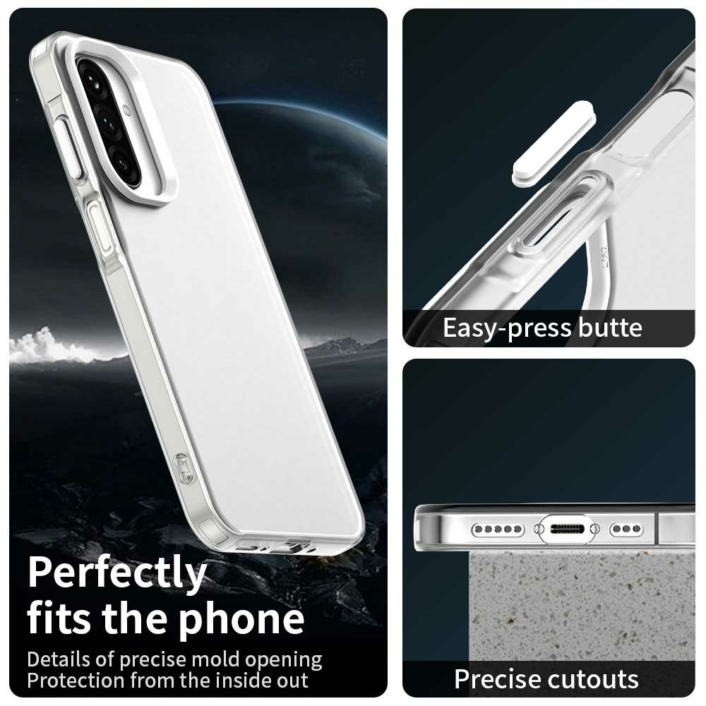 Candy matný gelový obal na Samsung Galaxy A26 5G - bílý