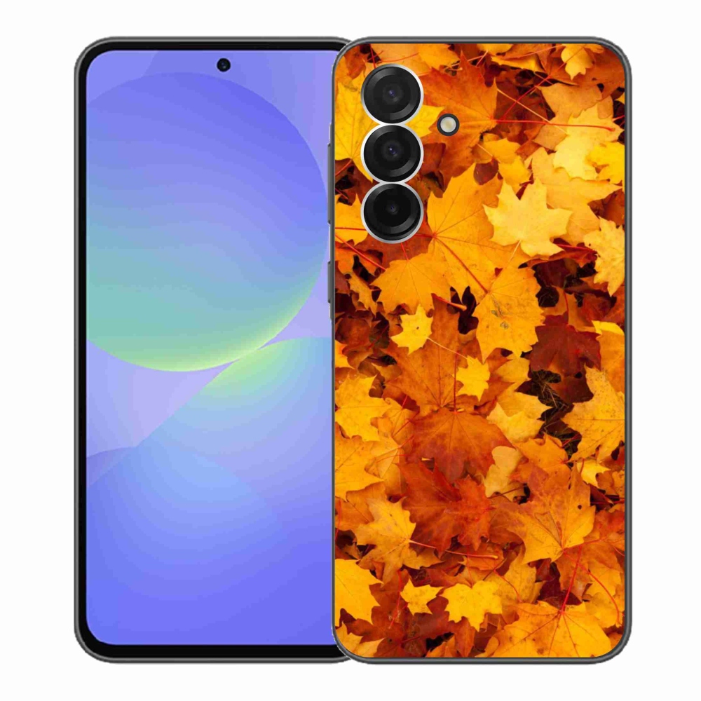 Gelový kryt mmCase na Samsung Galaxy A36 5G - javorové listy