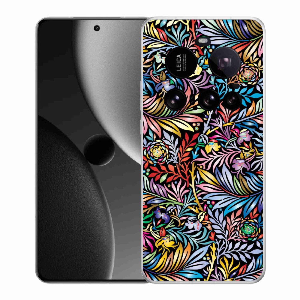 Gelový kryt mmCase na Xiaomi 15 Ultra - květiny 5
