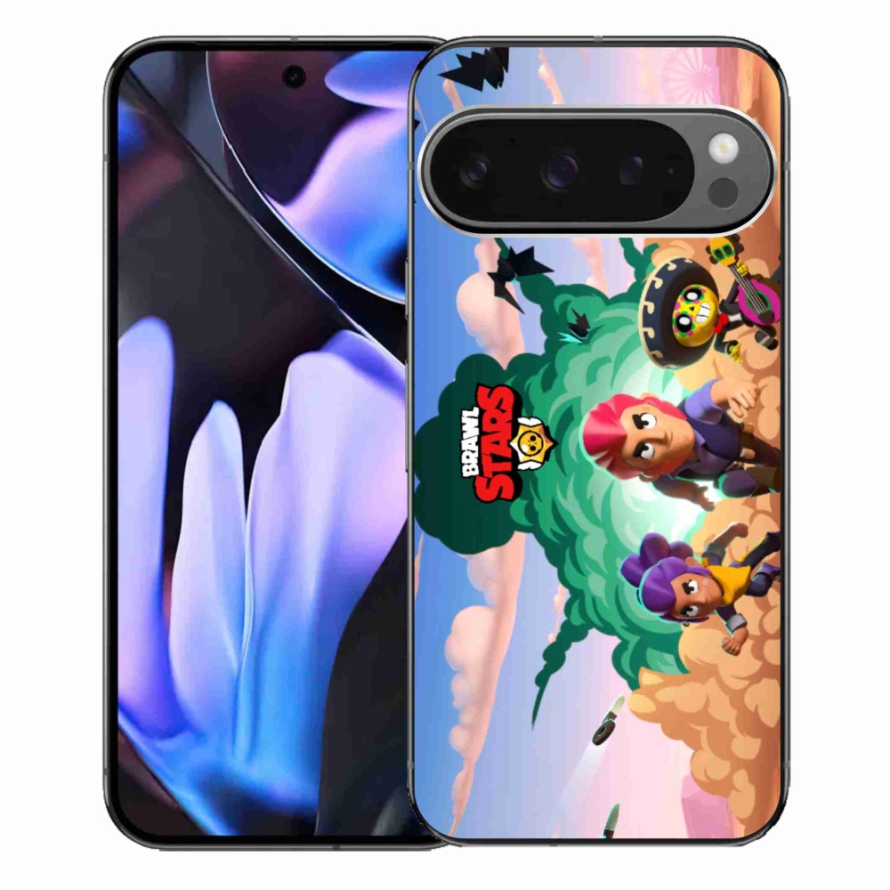 Gelový kryt mmCase na Google Pixel 9 Pro XL - brawl stars