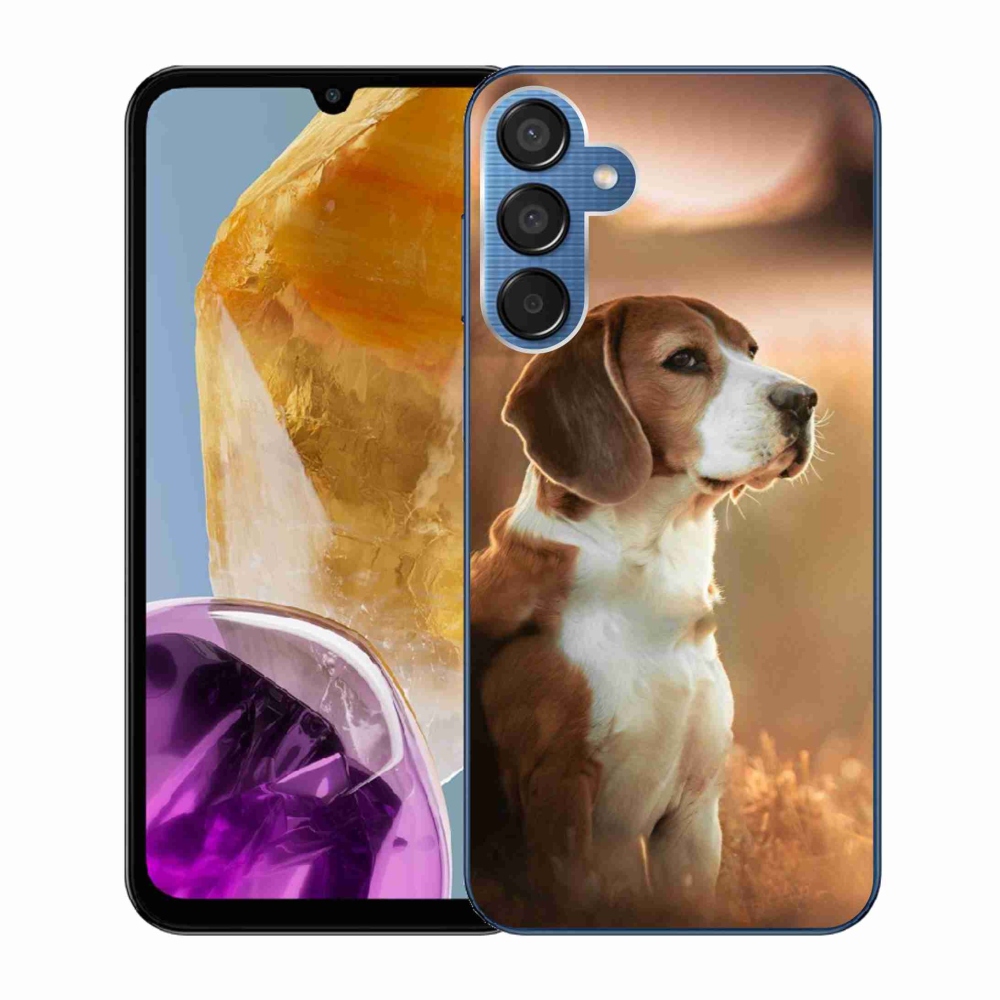 Gelový kryt mmCase na Samsung Galaxy M15 5G - bígl