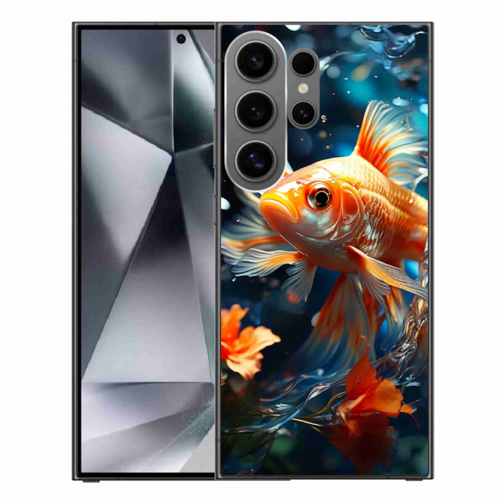 Gelový kryt mmCase na Samsung Galaxy S24 Ultra - rybka