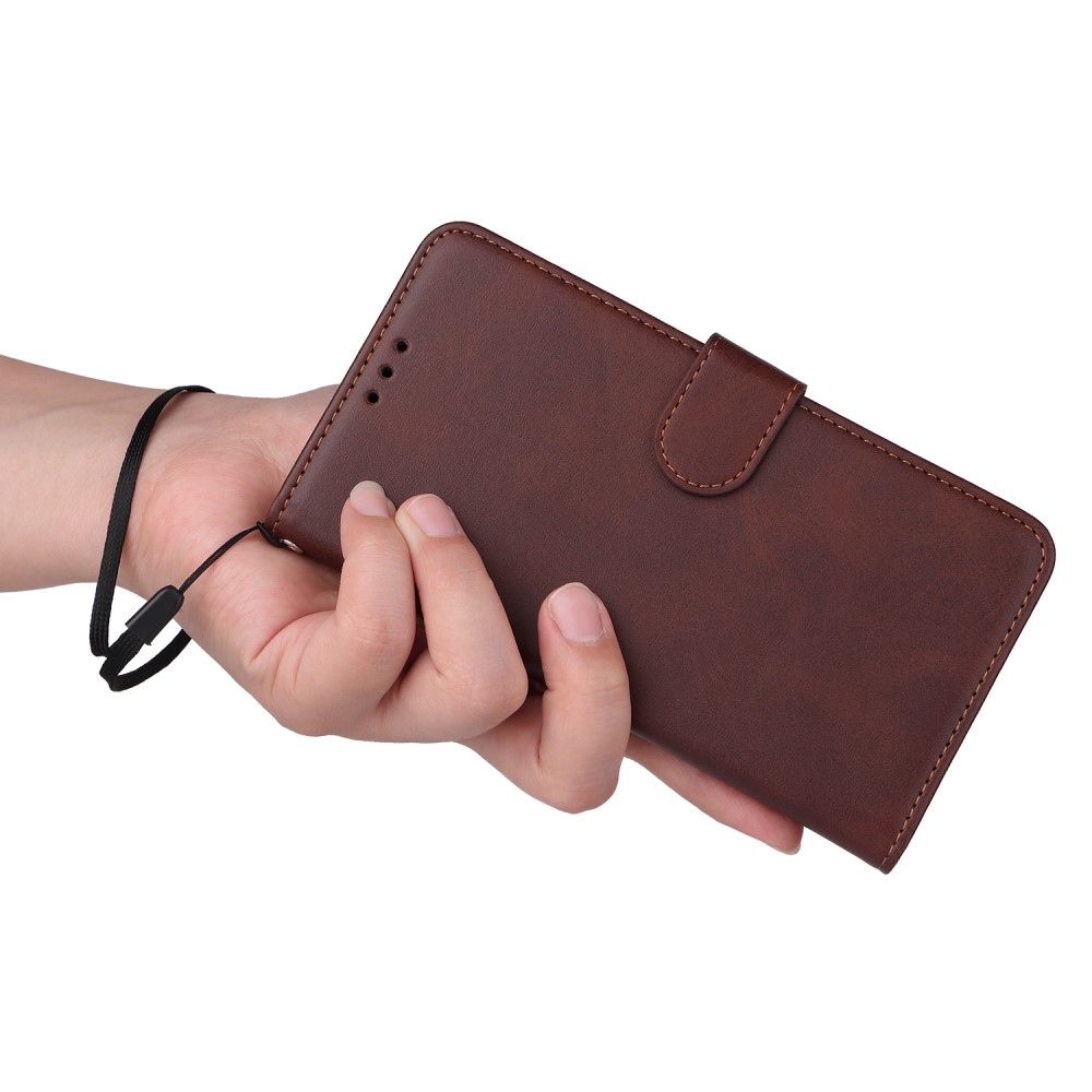 Wallet knížkové pouzdro na Xiaomi Redmi Note 13 - hnědé