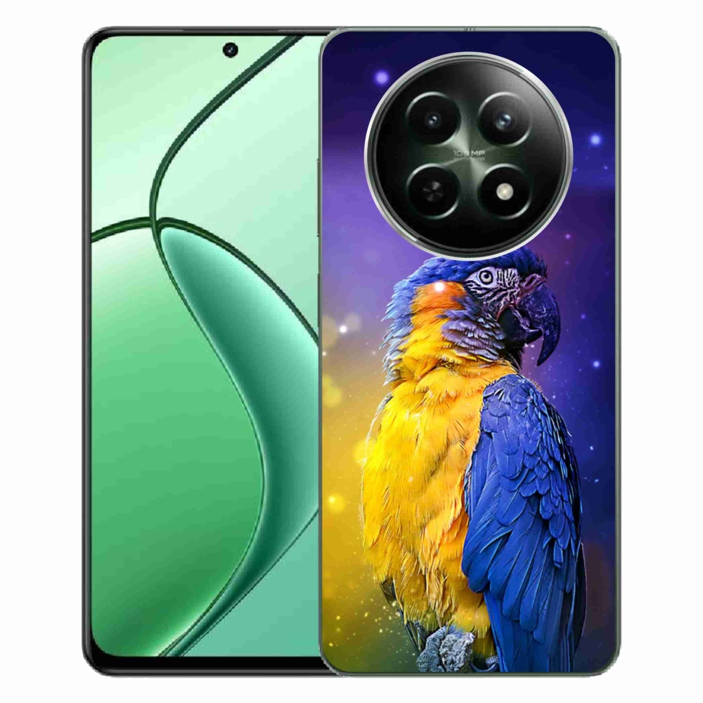 Gelový obal mmCase na Realme 12 5G/12x 5G - papoušek ara 1