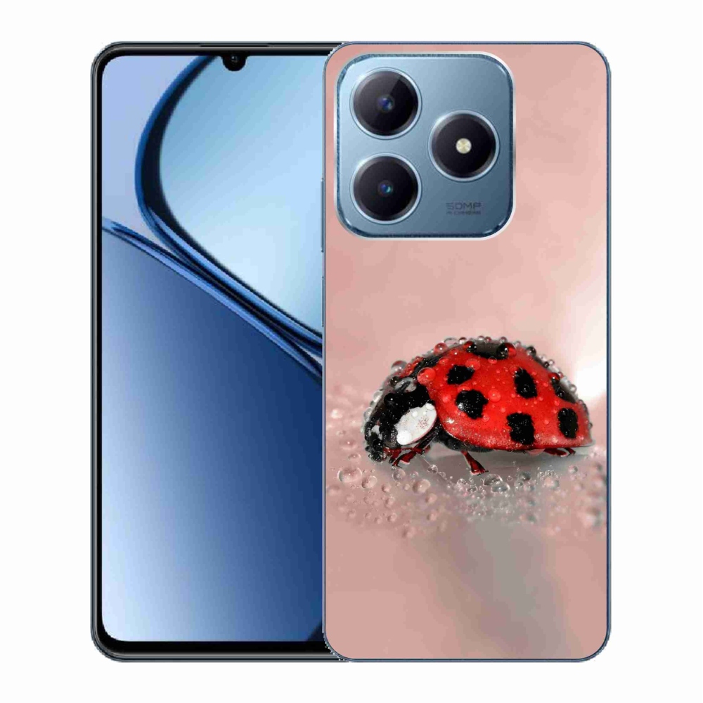 Gelový kryt mmCase na Realme C63 - beruška