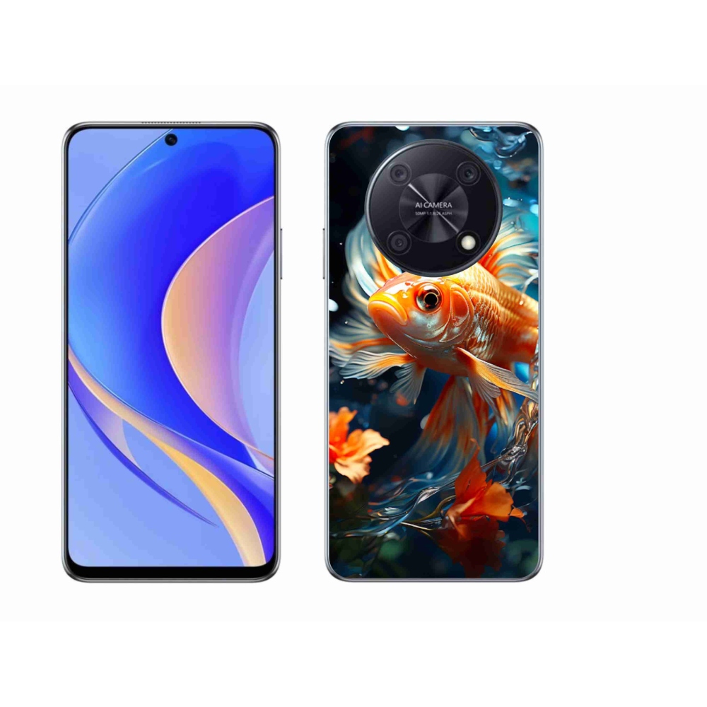 Gelový kryt mmCase na Huawei Nova Y90 - rybka