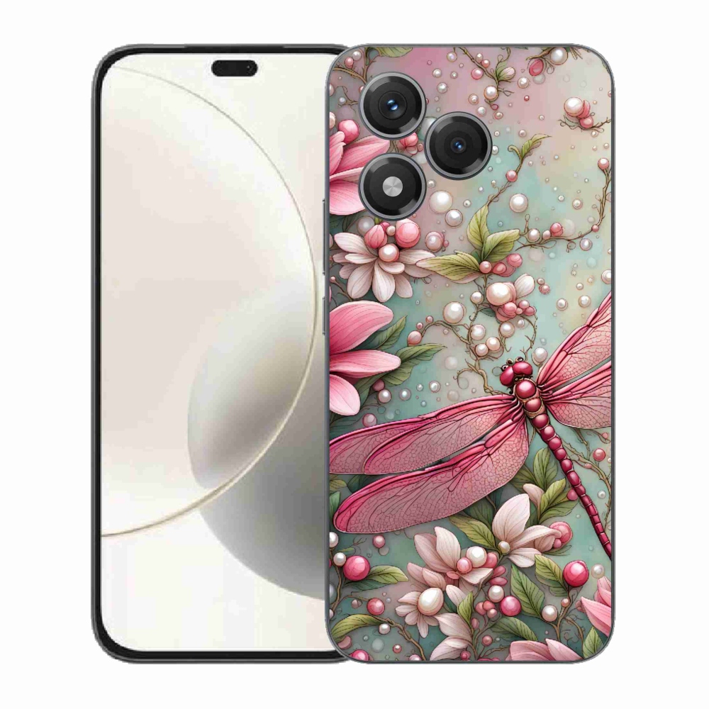 Gelový kryt mmCase na Honor 400 Lite - vážka