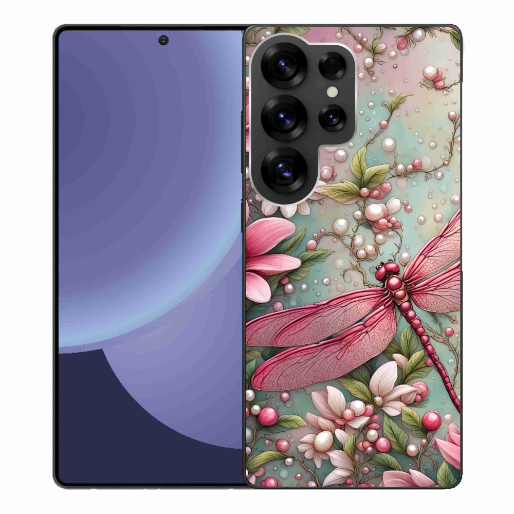 Gelový kryt mmCase na Samsung Galaxy S25 Ultra - vážka