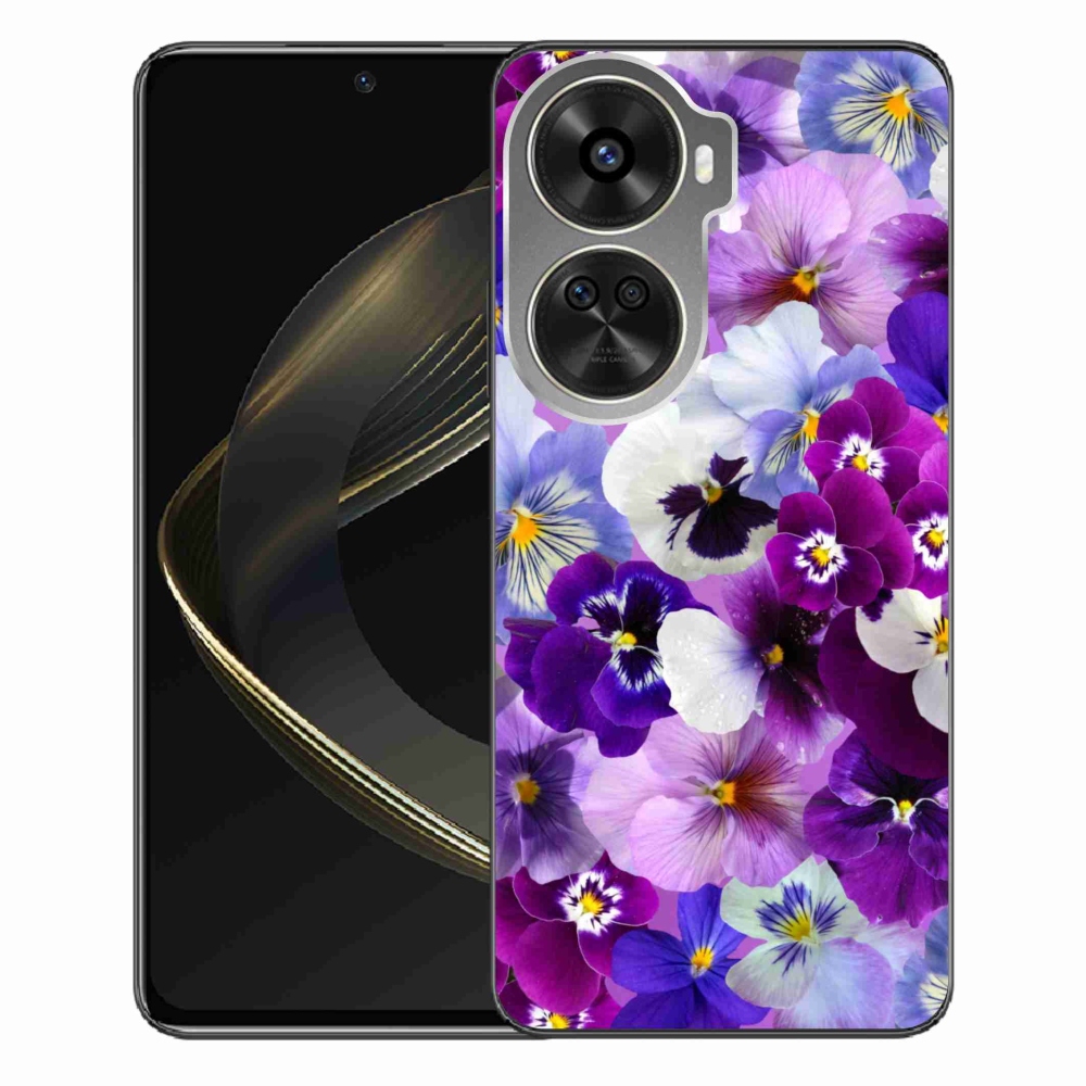 Gelový kryt mmCase na Huawei Nova 12 SE - květiny 9