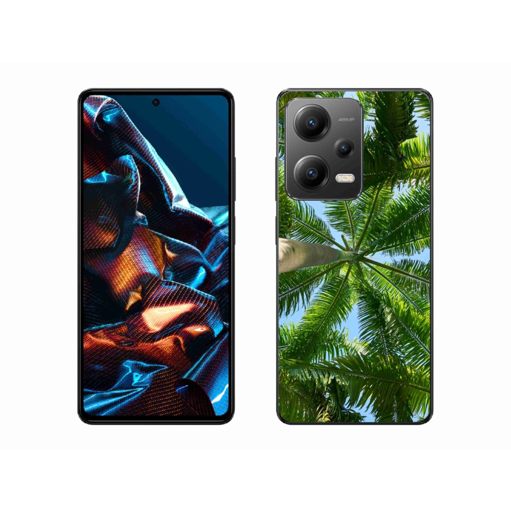 Gelový kryt mmCase na Xiaomi Redmi Note 12 Pro 5G - palmy