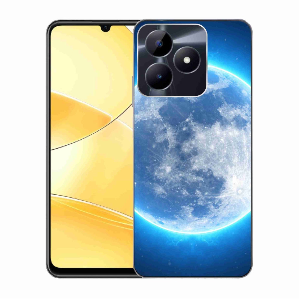 Gelový obal mmCase na Realme C51/C53 - zeměkoule