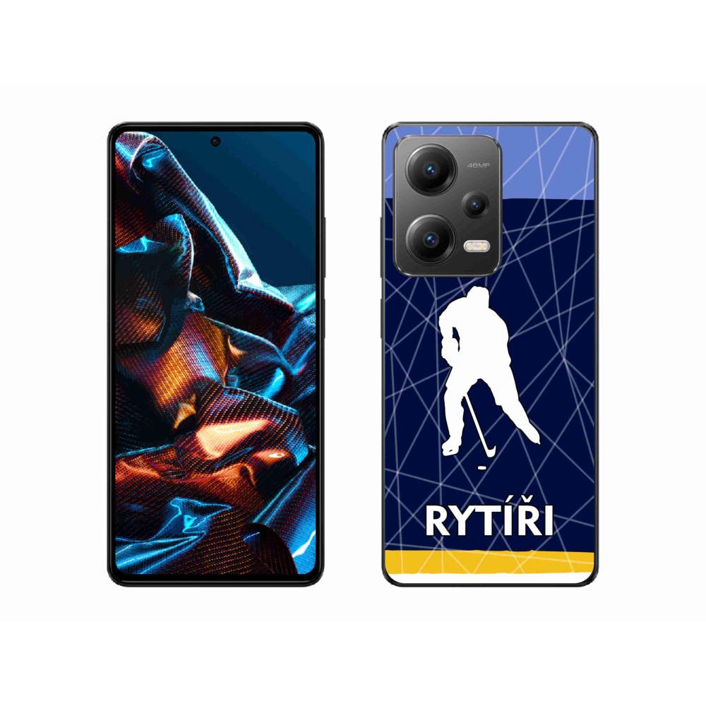Gelový kryt mmCase na mobil Xiaomi Redmi Note 12 Pro 5G - Rytíři