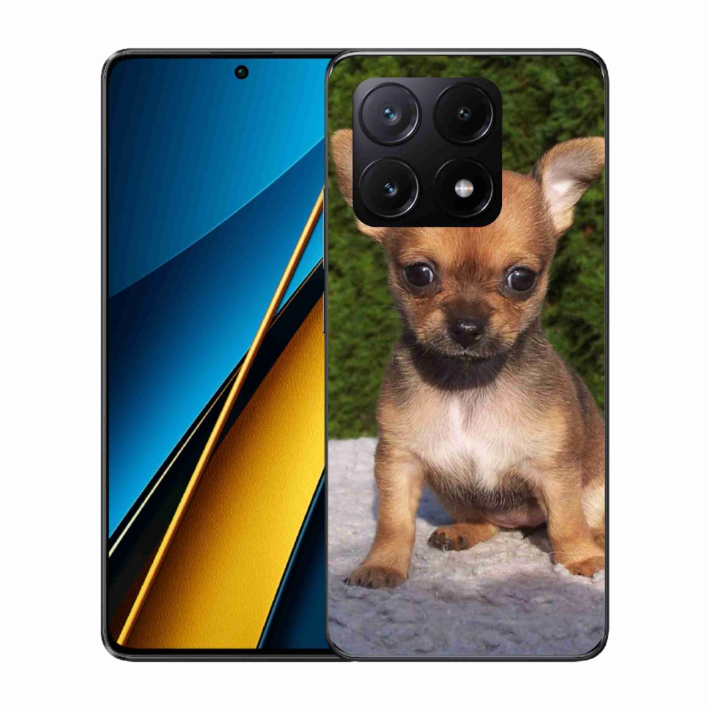 Gelový obal mmCase na Xiaomi Poco X6 Pro 5G - čivava 3