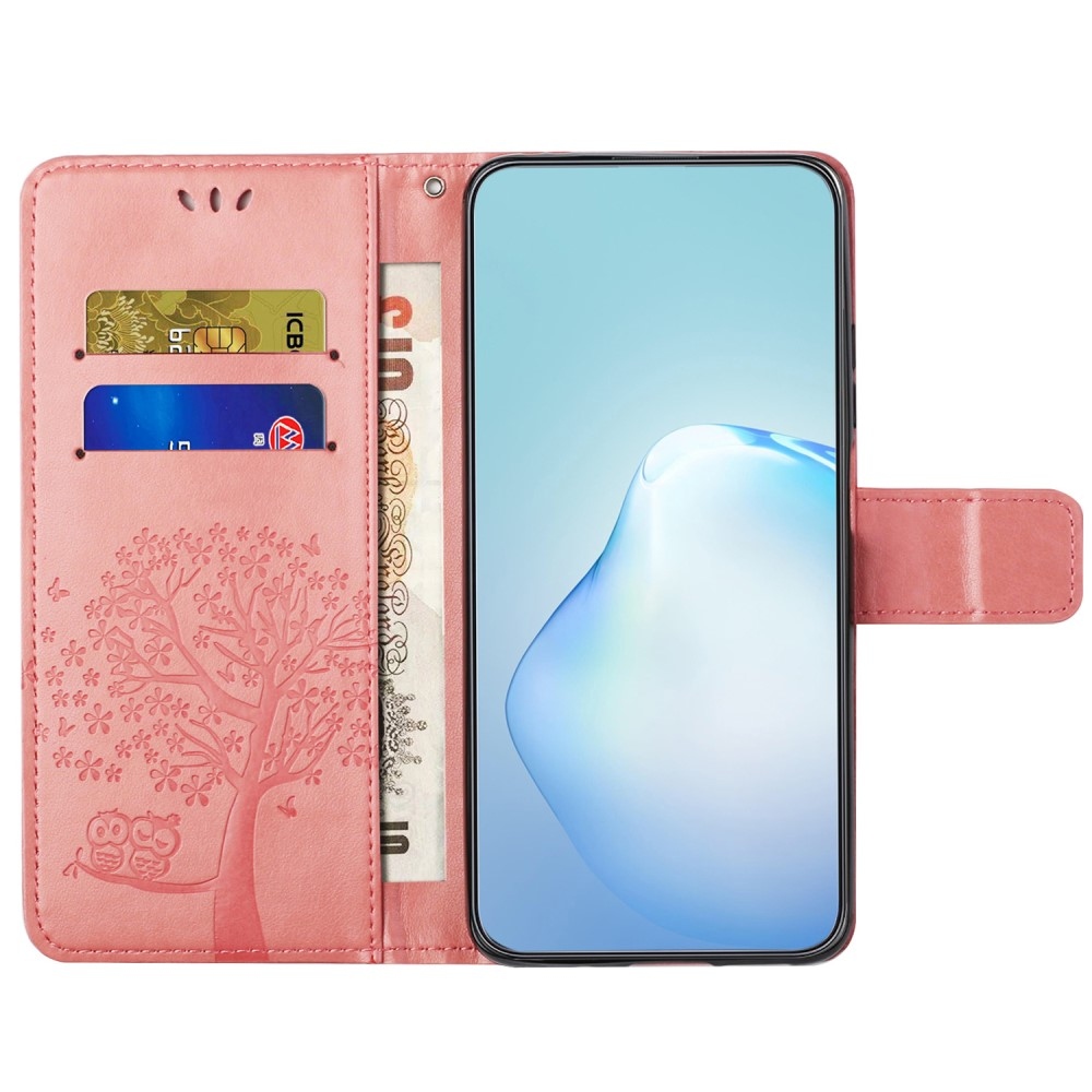Tree knížkové pouzdro na Xiaomi Redmi 12 4G/5G - růžové