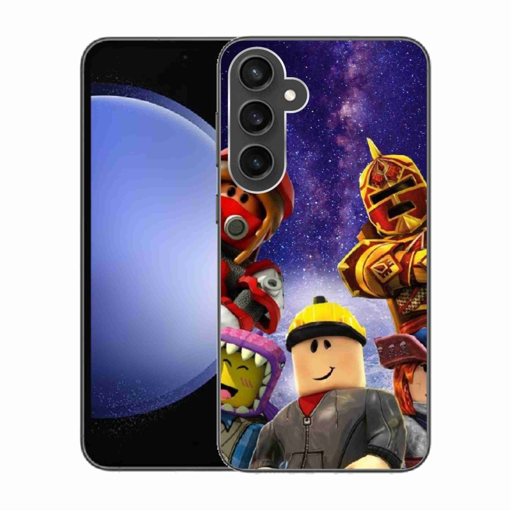Gelový kryt mmCase na Samsung Galaxy S23 FE - roblox 3