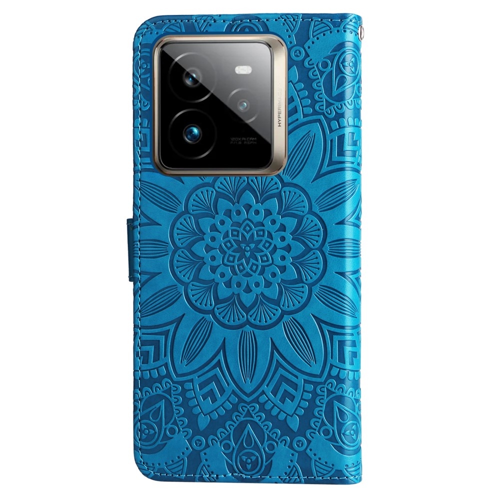 Sunflower knížkové pouzdro na Realme GT 7 Pro 5G - modré