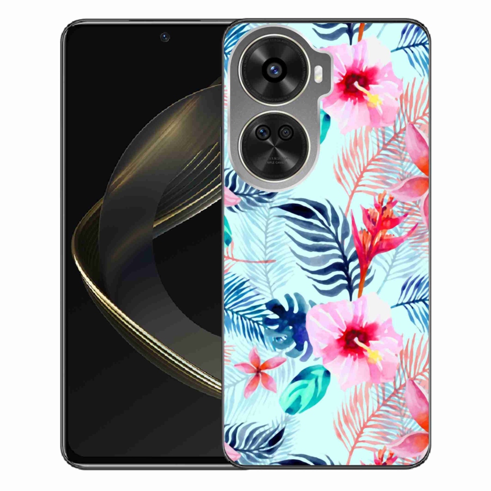 Gelový kryt mmCase na Huawei Nova 12 SE - květiny