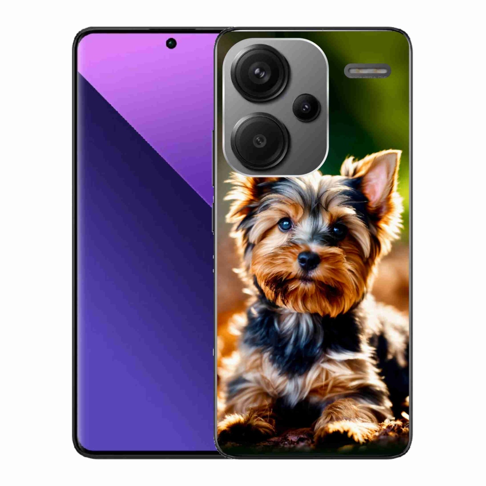 Gelový kryt mmCase na Xiaomi Redmi Note 13 Pro+ 5G - jorkšír 10
