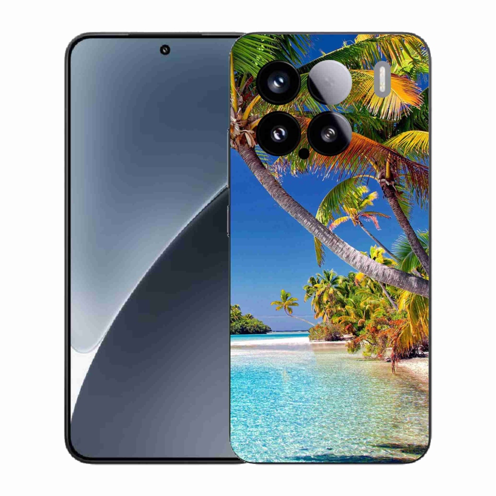Gelový kryt mmCase na Xiaomi 15 - mořská pláž