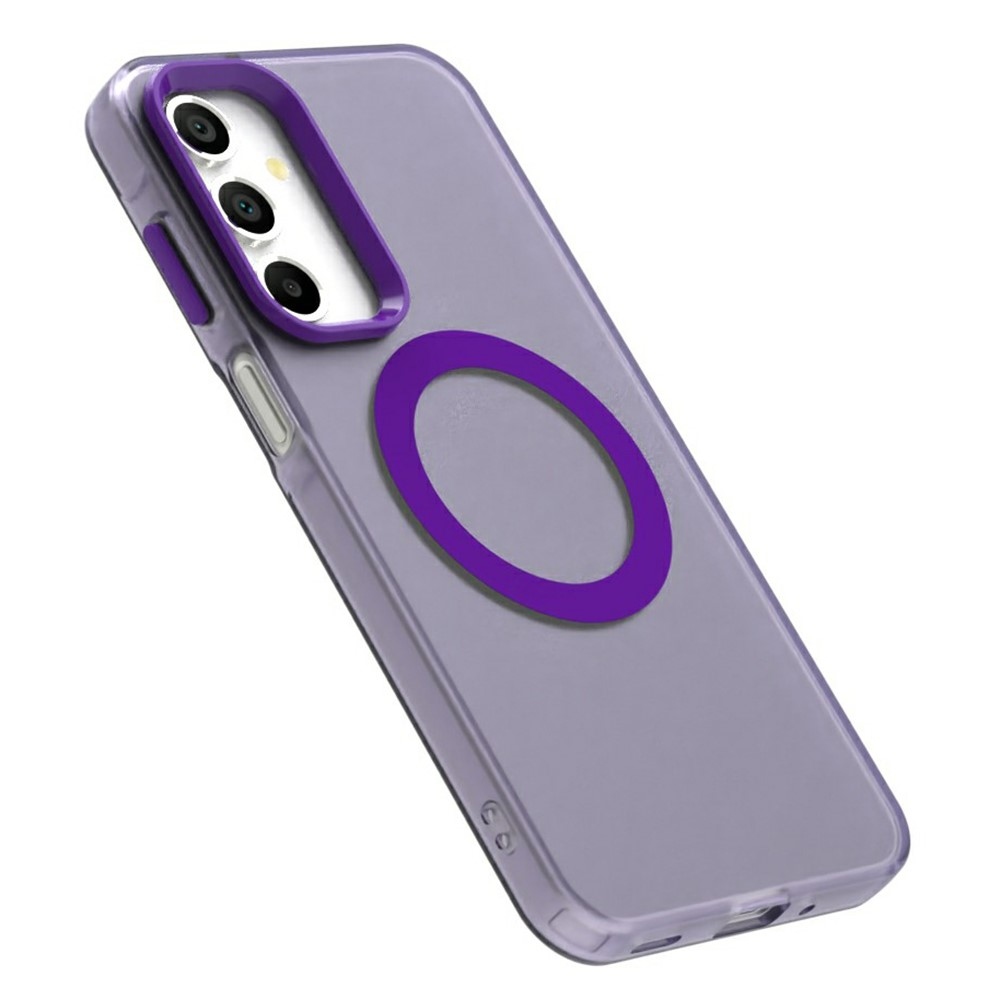 Candy gelový obal s MagSafe na Samsung Galaxy A16 4G/5G - fialový