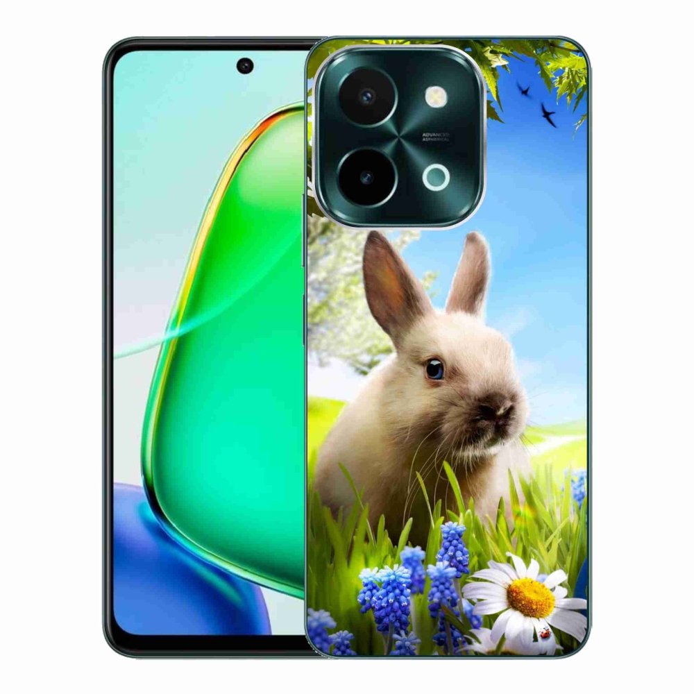 Gelový kryt mmCase na Vivo Y28 - zajíček