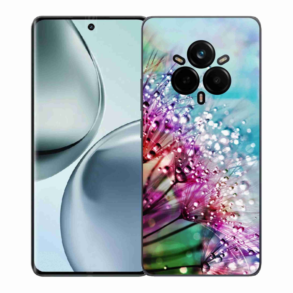 Gelový kryt mmCase na Realme 14 Pro+ 5G - barevné květy