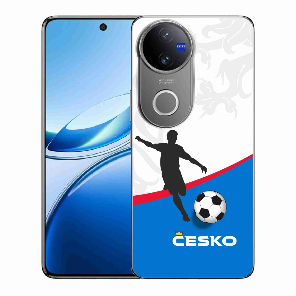 Gelový kryt mmCase na Vivo V50 5G - fotbal Česko 1