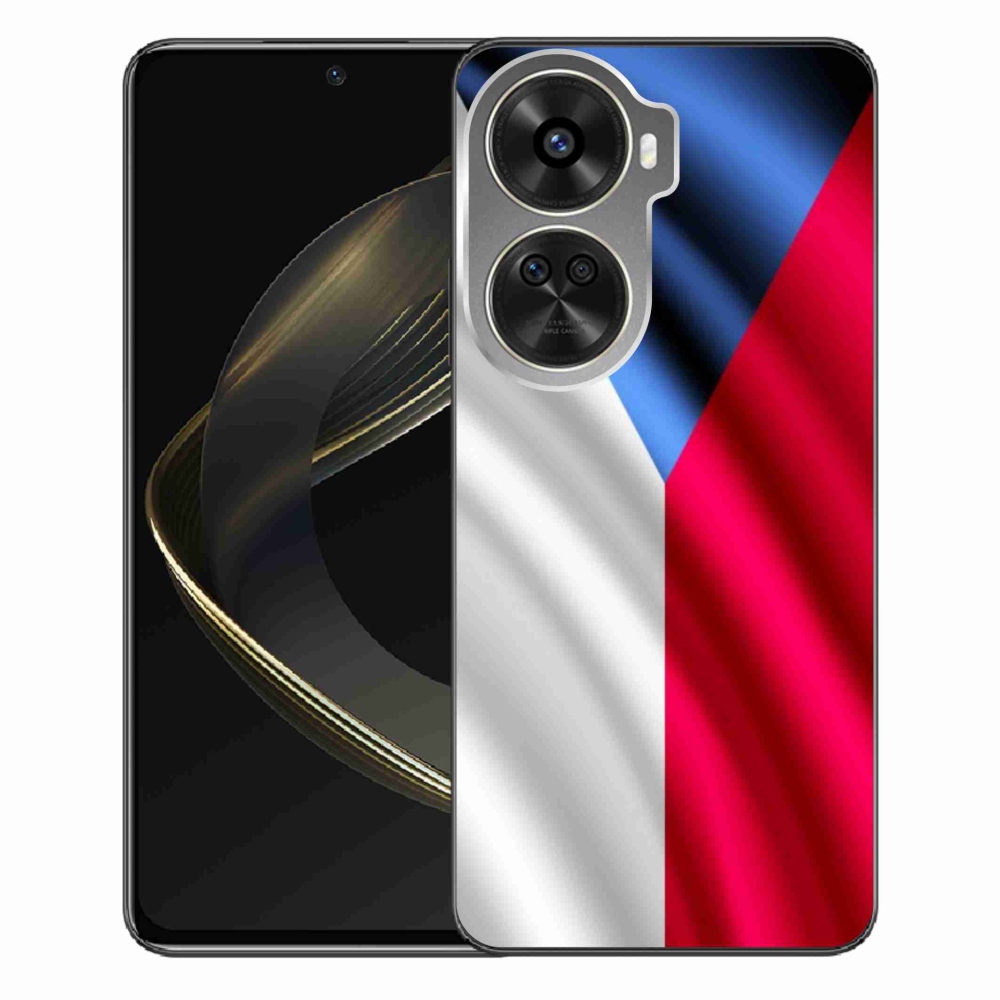 Gelový kryt mmCase na Huawei Nova 12 SE - česká vlajka