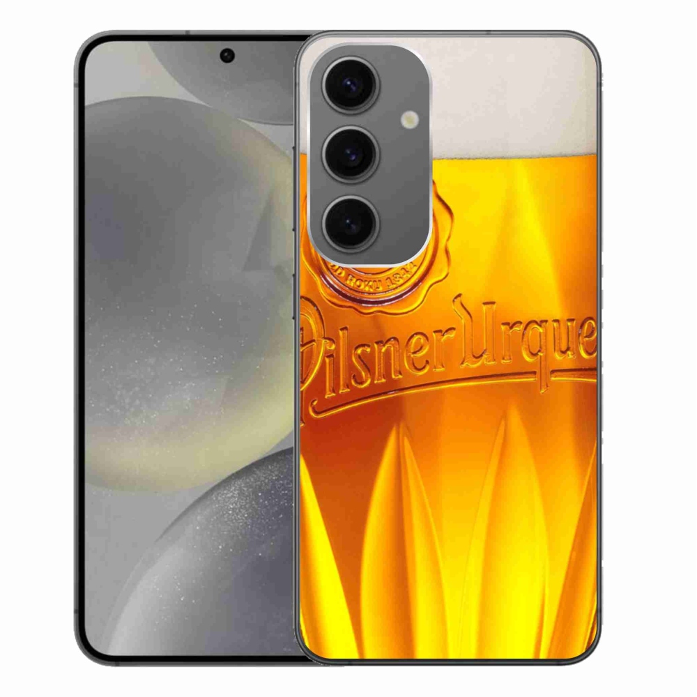 Gelový kryt mmCase na Samsung Galaxy S24+ - pivo