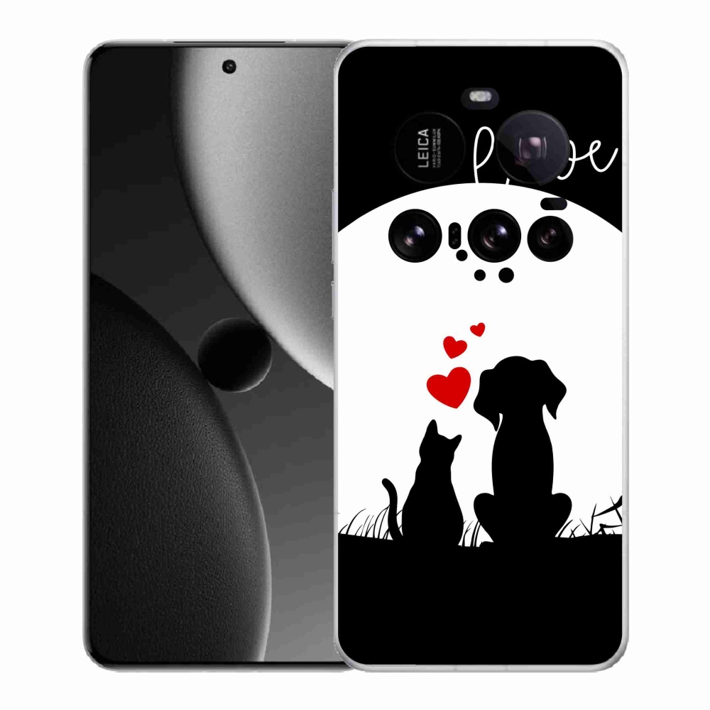 Gelový kryt mmCase na Xiaomi 15 Ultra - zvířecí láska