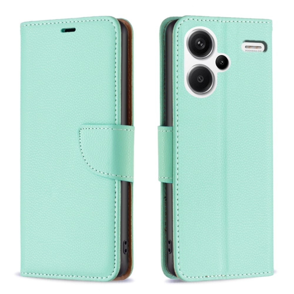 Case knížkové pouzdro na Xiaomi Redmi Note 13 Pro+ 5G - modrozelené