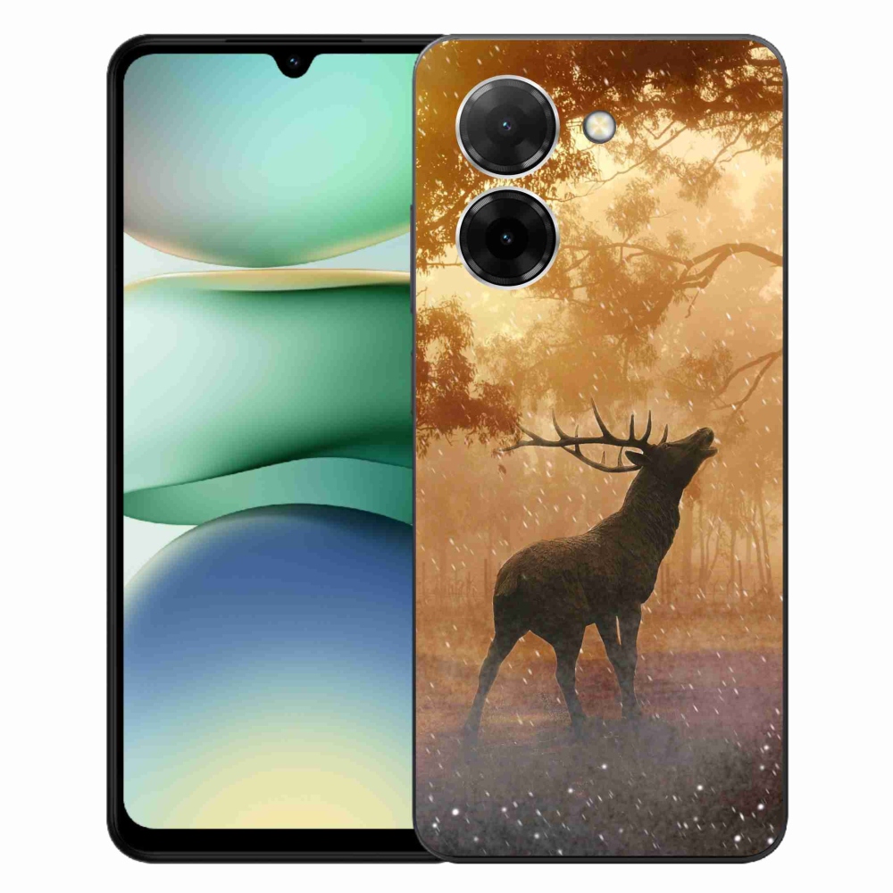 Gelový kryt mmCase na Xiaomi Redmi A5 (173.45x79.35x8.45mm) - jelen v říji