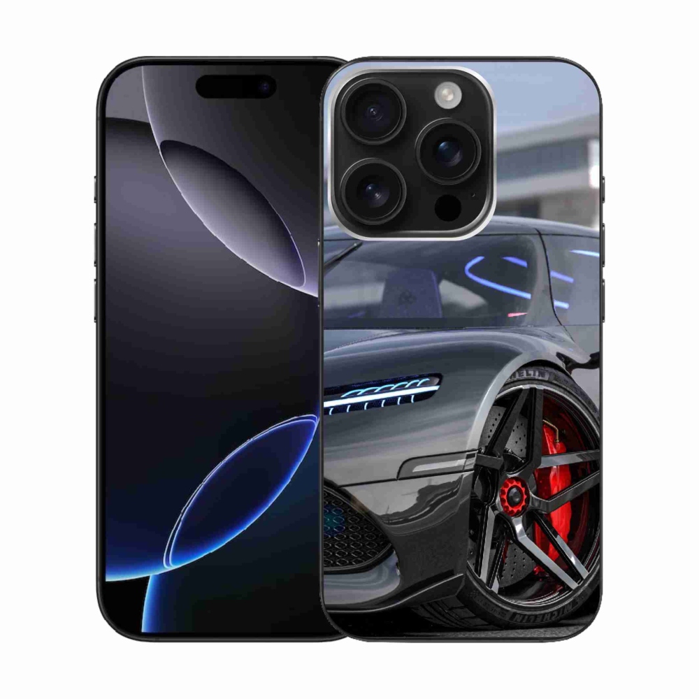 Gelový kryt mmCase na iPhone 16 Pro - auto 5