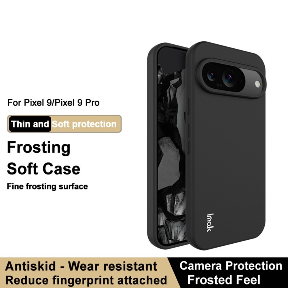 IMK gelový obal na Google Pixel 9/9 Pro - černý