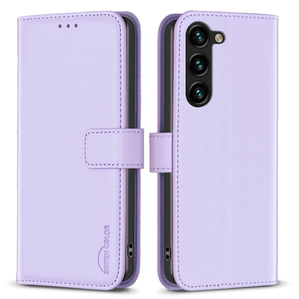BNF knížkové pouzdro na Samsung Galaxy S24 - světlefialové