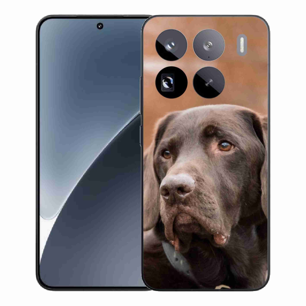 Gelový kryt mmCase na Xiaomi 15 Pro - hnědý labrador