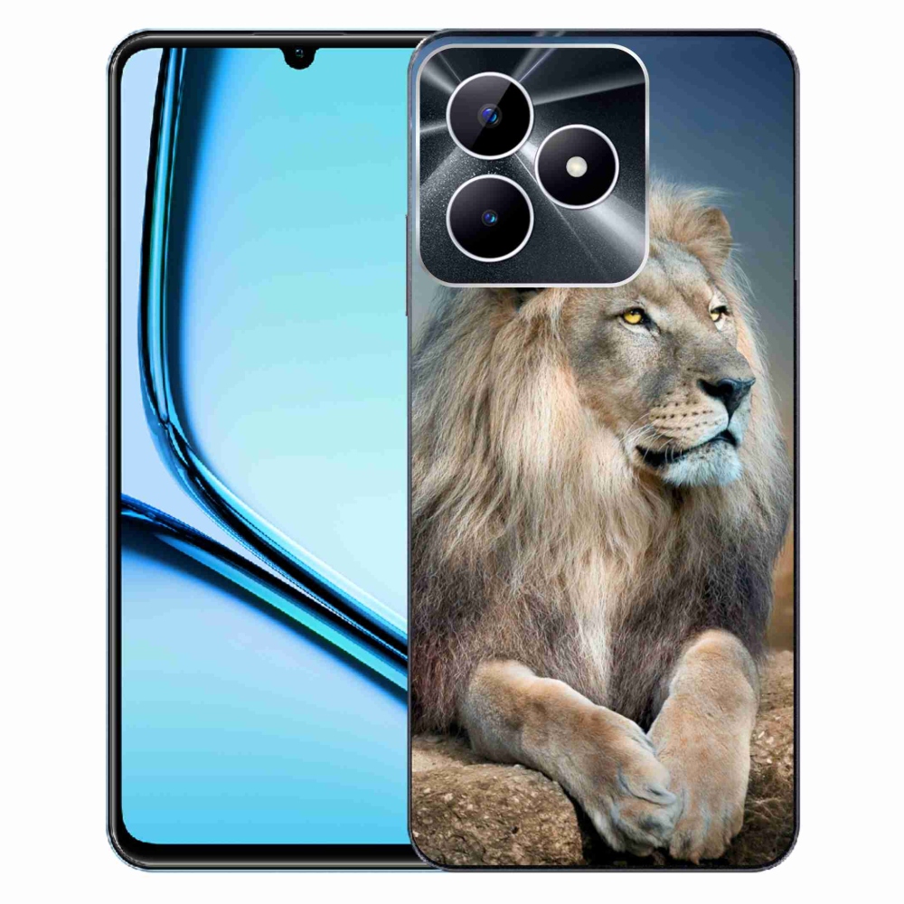 Gelový obal mmCase na Realme Note 50 - lev 1