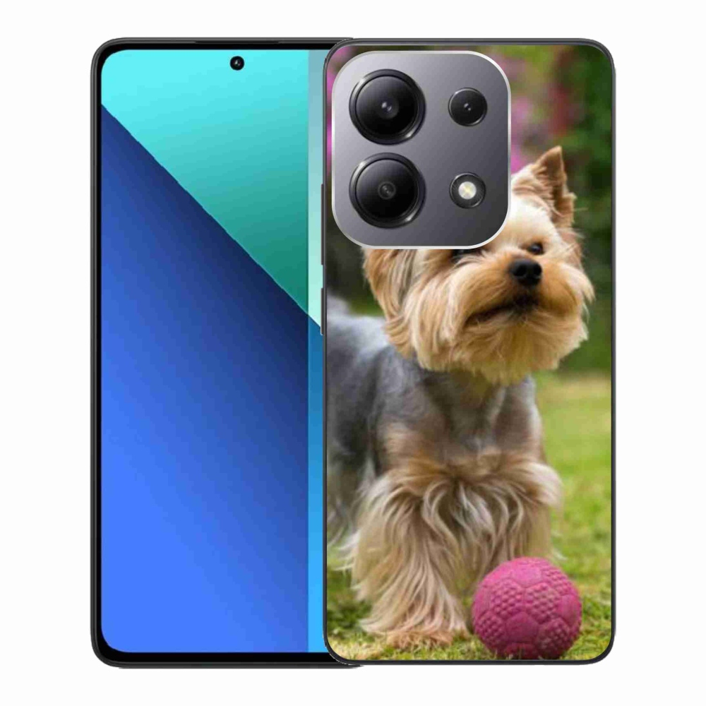 Gelový obal mmCase na Xiaomi Redmi Note 13 - jorkšír 4