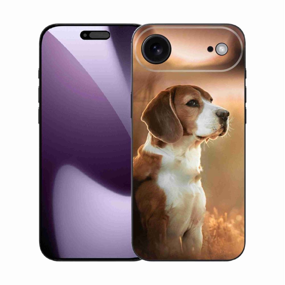 Gelový kryt mmCase na iPhone 17 Air - bígl